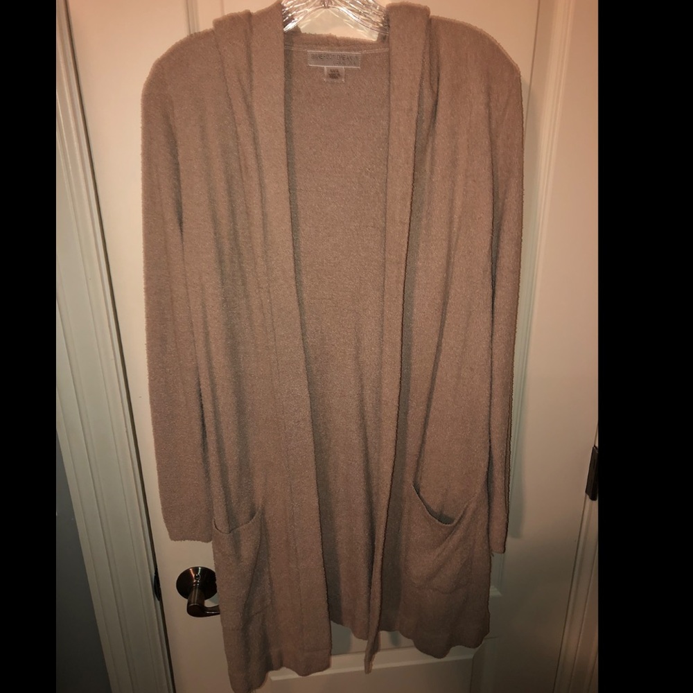 Barefoot Dreams Tan Cardigan